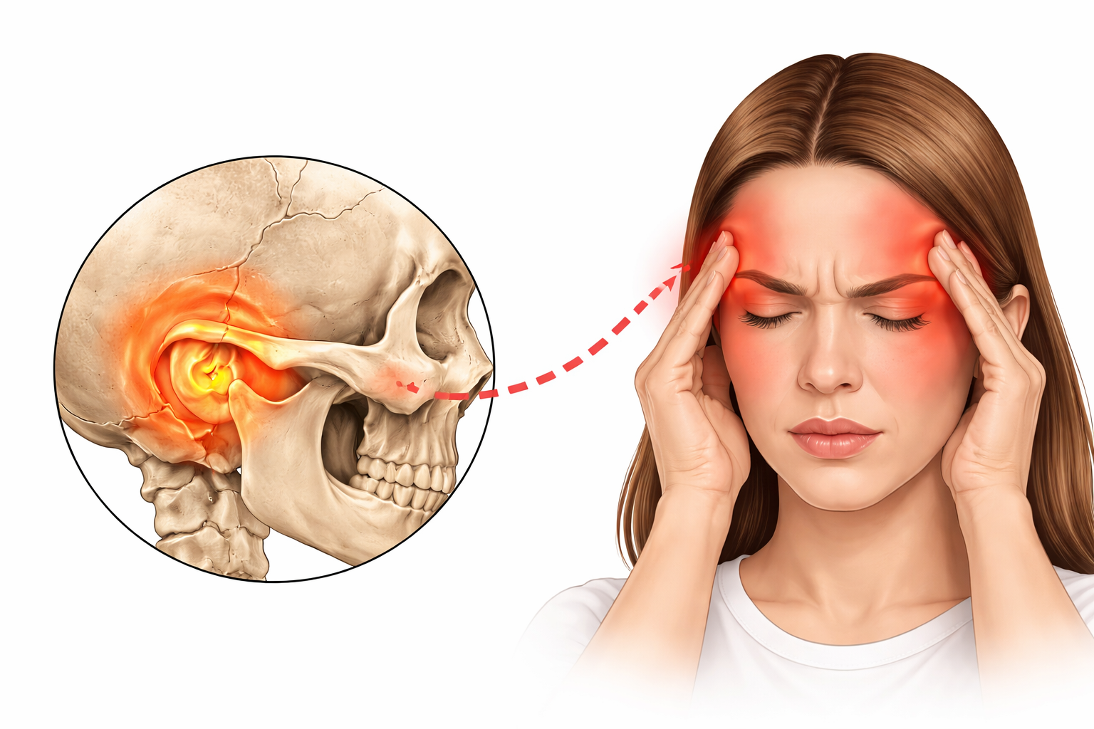 Головная боль из-за челюсти: как проблемы ВНЧС влияют на самочувствие