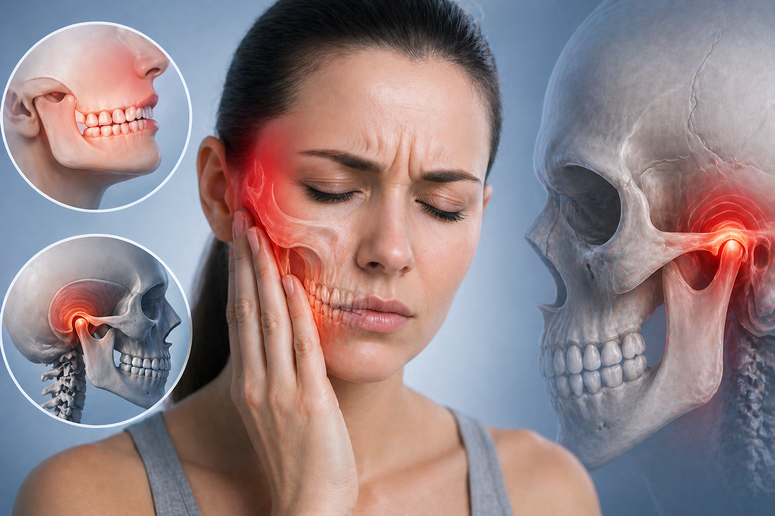 Почему болит лицо: связь с прикусом и челюстным суставом